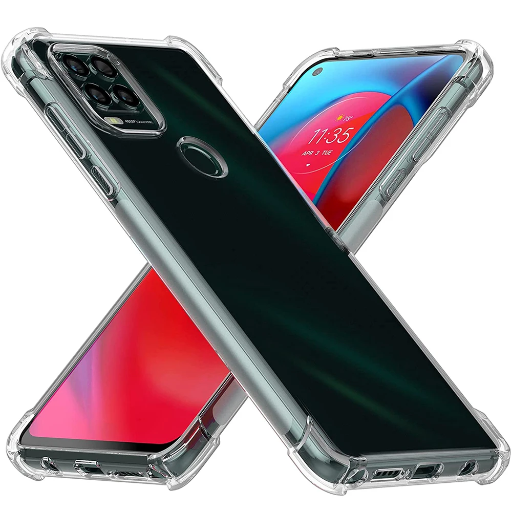 

Clear Case for Motorola Moto G Stylus 5G G Stylus 2021 G Play 2021 G 5G Plus One Fusion Plus One 5G Soft Silicone TPU Back Cover