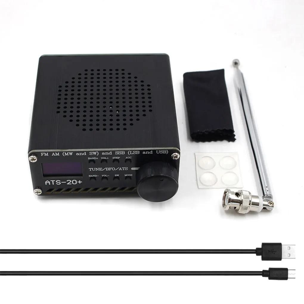 

ATS-20 Plus Si4732, радиочастотный электронный приемник, все диапазоны радиостанций