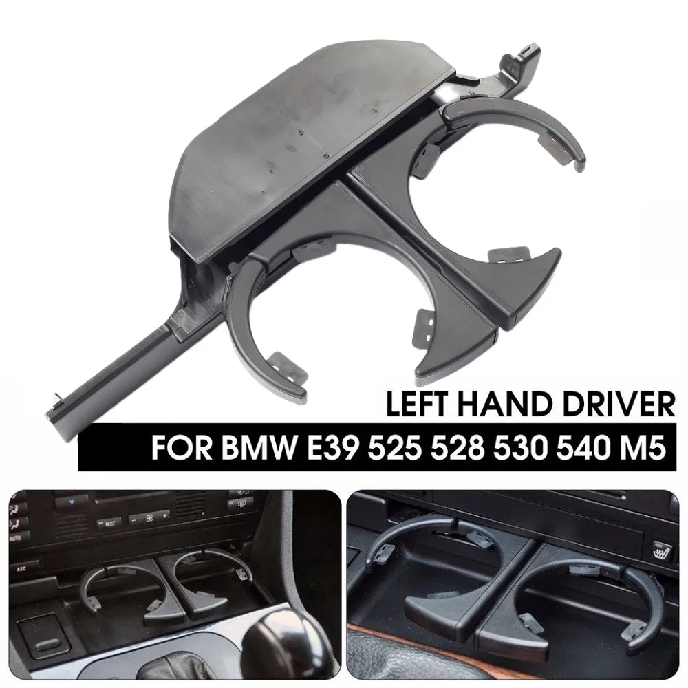 

Car Dash Mounted Console Portable Retractable Drinks Cup Holder For BMW 525I 528I 530I 540I 5 Series E39 51168190205 51168184520