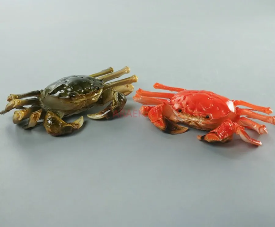 1 шт. модель имитации пушистого краба искусственные мужские и женские крабы