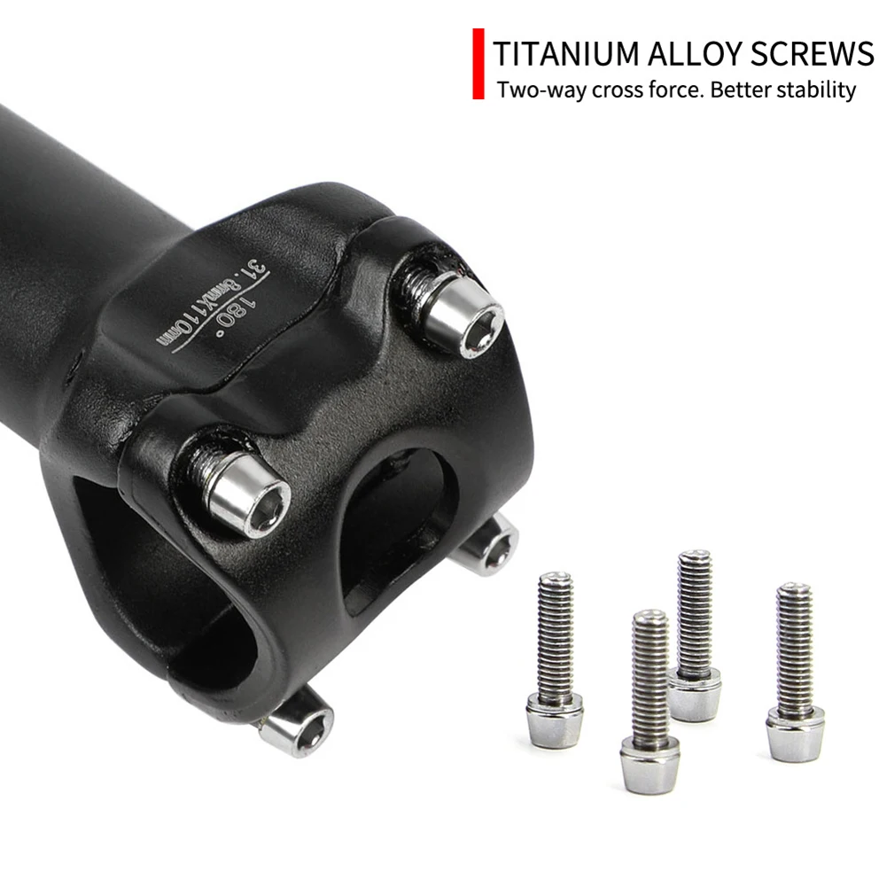 Велосипедный руль вертикальный вынос 28 6x31 8x110 мм 180-градусный алюминиевый сплав