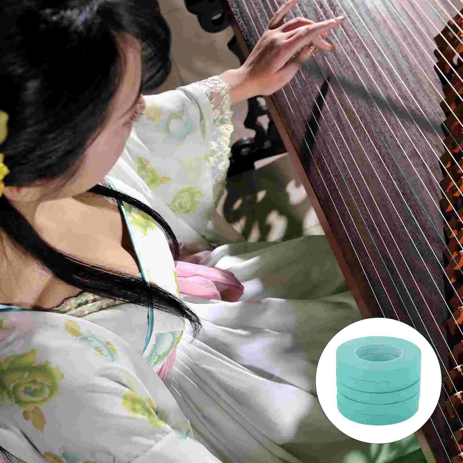 

5 рулонов износостойких стандартных удобных лент Guzheng, портативные ленты для пипы