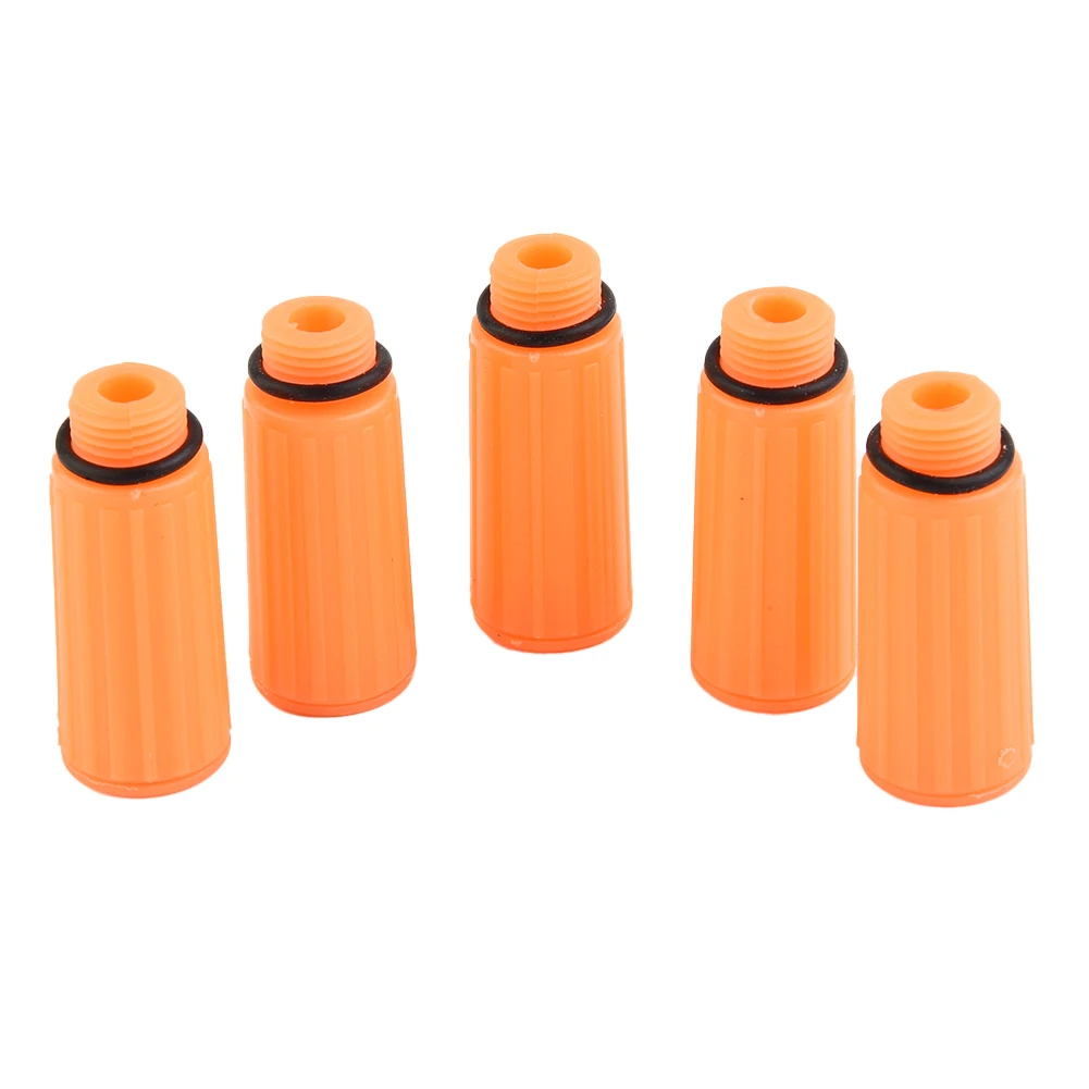 

5pcs 9mm Yellow Breathing Rod Vent Hat Anti Oil Injection Breathing Valve For Piston Type Air Compressors Pump Accessories