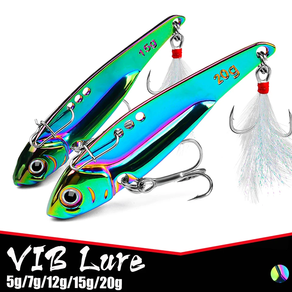 

Блесна Вибрирующая длинная, 45-75 мм/5-20 г, 1 шт.