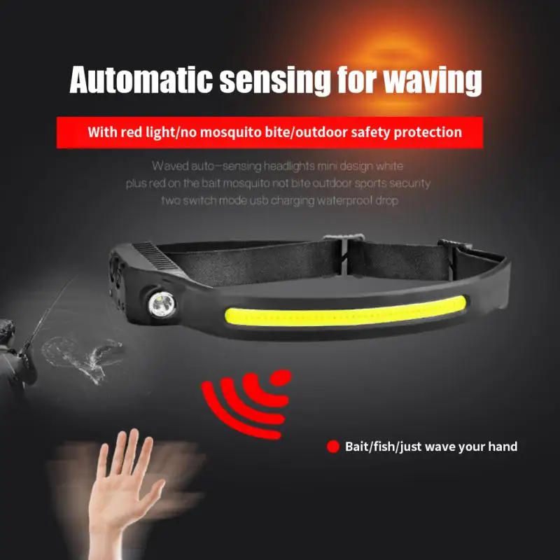 

Riding Light Waterproof Working Lamp Convenient Cycling Light Bicycle Headlamp Night Running Light Usb Charging Headlamp Outdoor