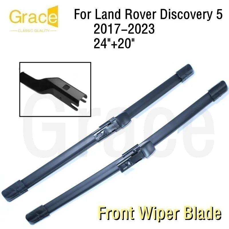 Щетка стеклоочистителя для Land Rover Discovery 5 L462 24 дюйма + 20 дюймов резиновая щетка