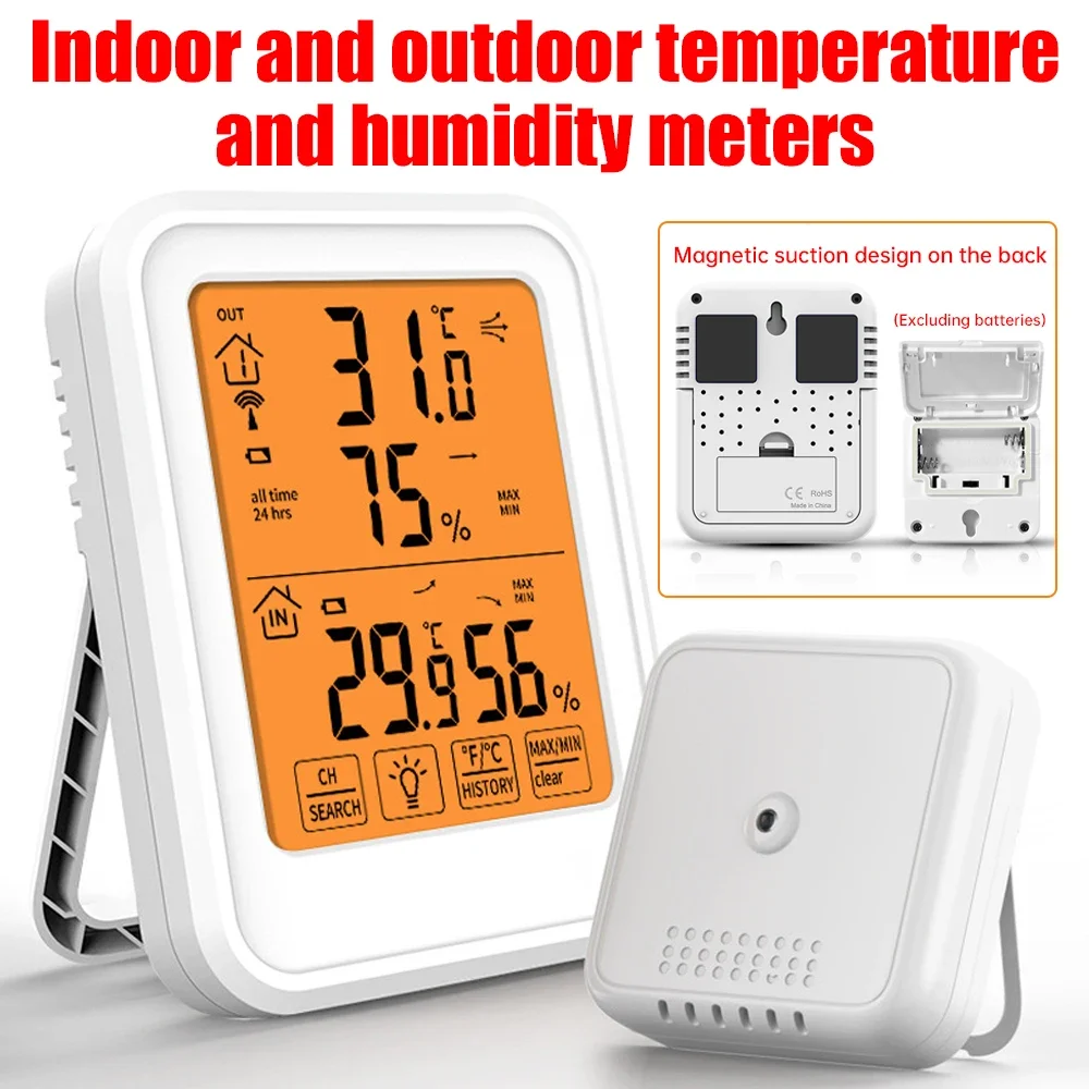 ThermoPro 60M беспроводной цифровой внутренний наружный термометр гигрометр