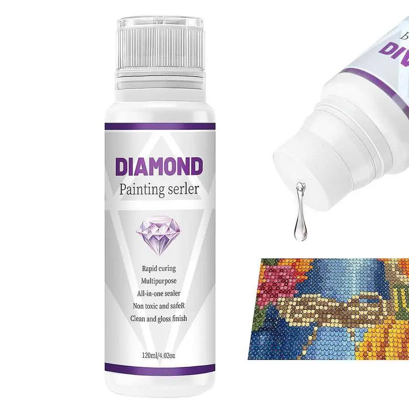 

5D Diamondss Painting Glue Sealers Rhinestones Painting Sealers 5D Diamond Painting Art Glue For Shine Effect And Puzzle Sealing