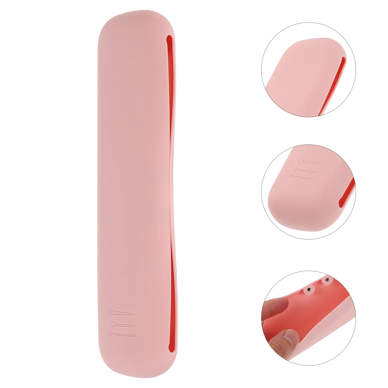 Сумка силиконовые чехлы для макияжа путешествий косметичка сумки туалетных