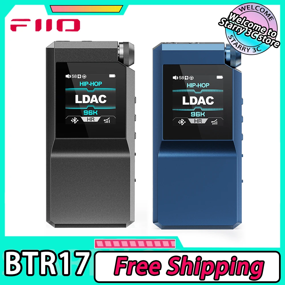 FiiO BTR17 Bluetooth декодирование наушников