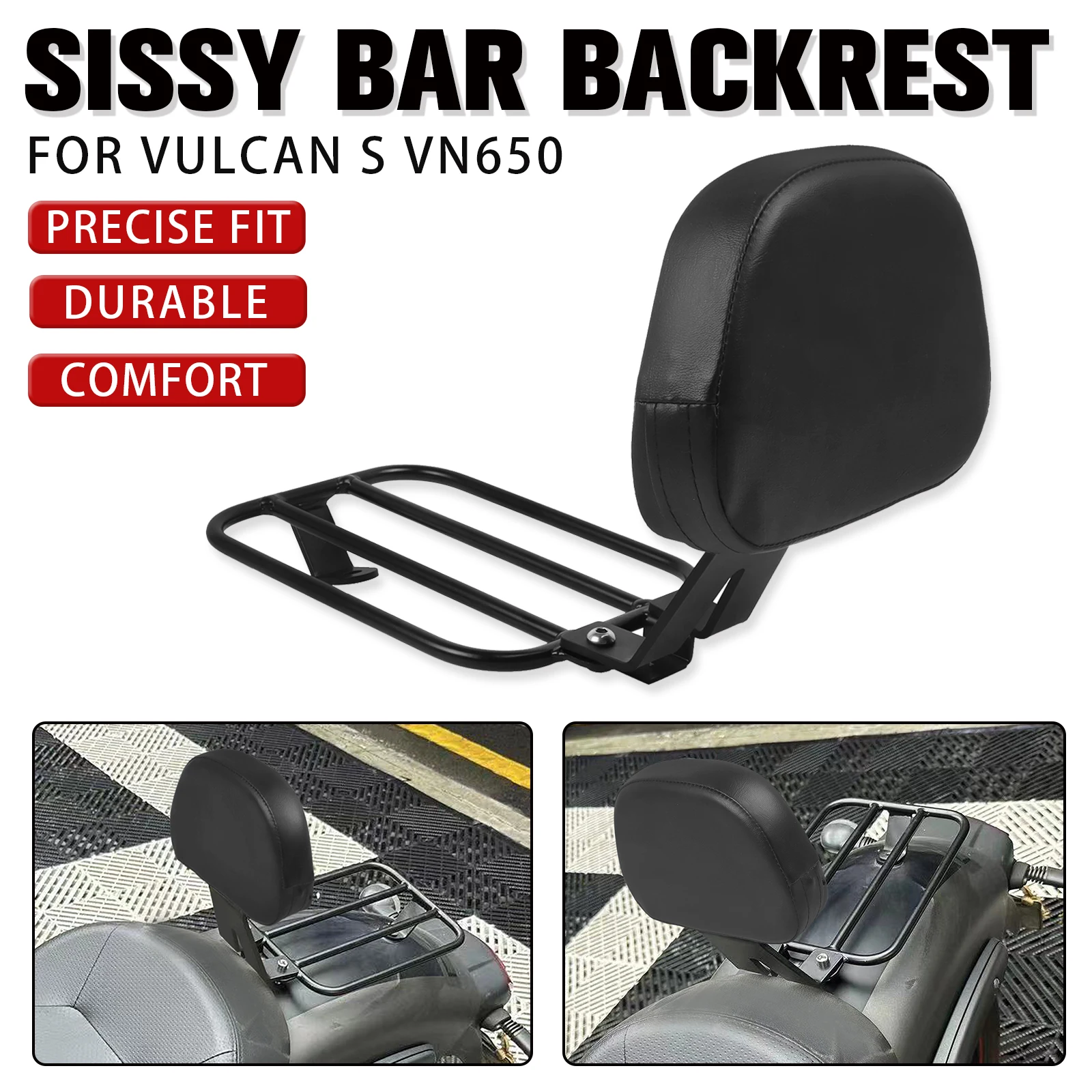 Съемная подставка для заднего пассажирского сиденья мотоцикла sнашу багажная