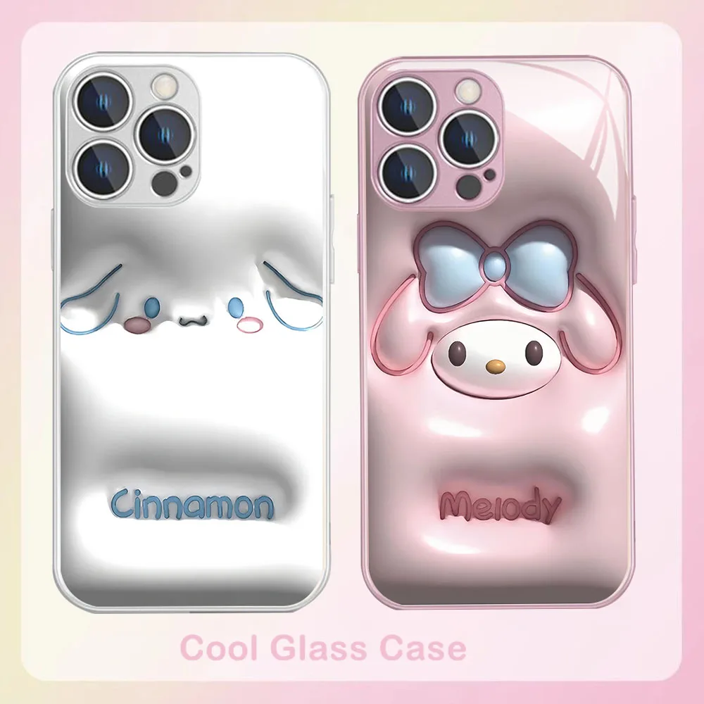 Чехол для телефона Sanrio Cinnamoroll металлический чехол Samsung A 04 12 14 21 22 23 24 30 32 33 34 51 52 53 54 71