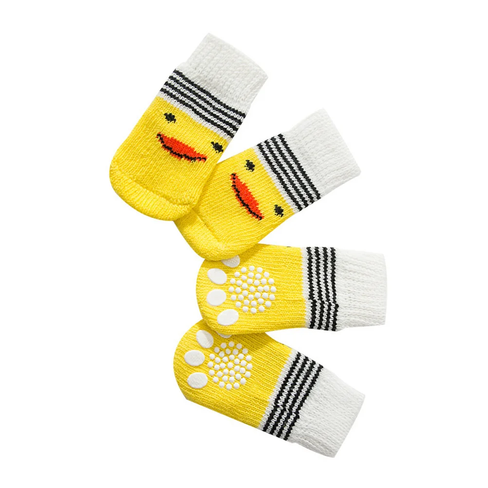 

Dog Sock Anti Socks Petshoesfoot Puppy Cat Protector Paw Cats Covers Skid Scratch Non Cover Bathing Comfortable Cotton Dogs