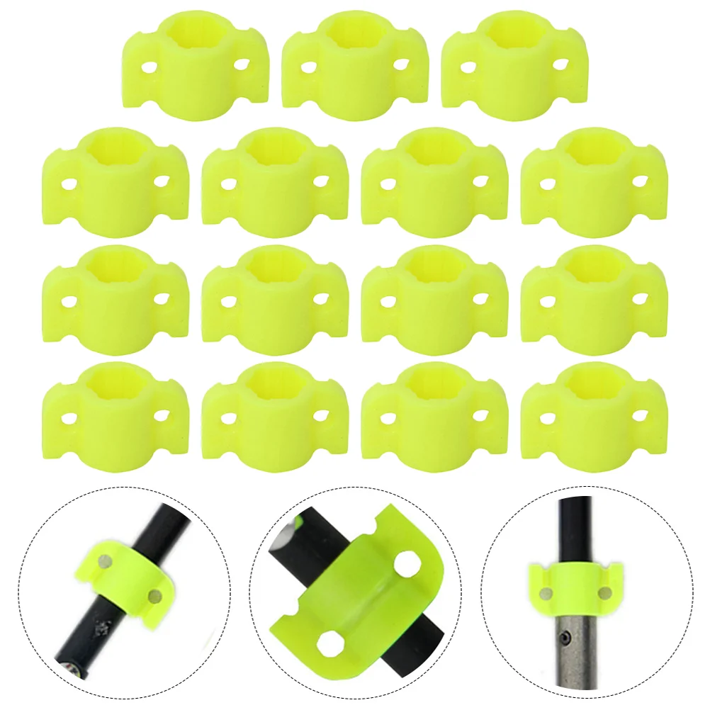 

15 шт., пластиковый слайдер для стрельбы из лука