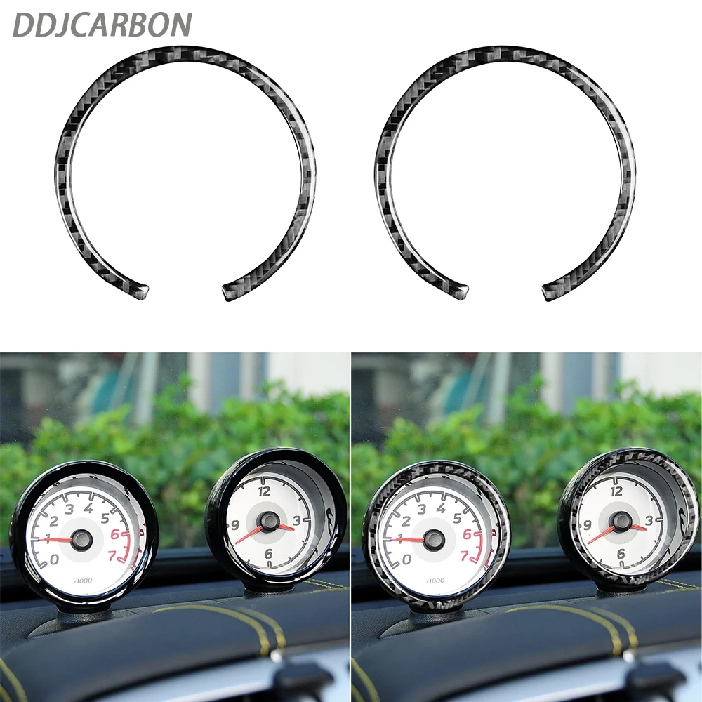 

Для Benz Smart Fortwo 2011-2015 углеродное волокно приборная панель указатель отделочные полосы аксессуары для интерьера автомобиля декоративная наклейка