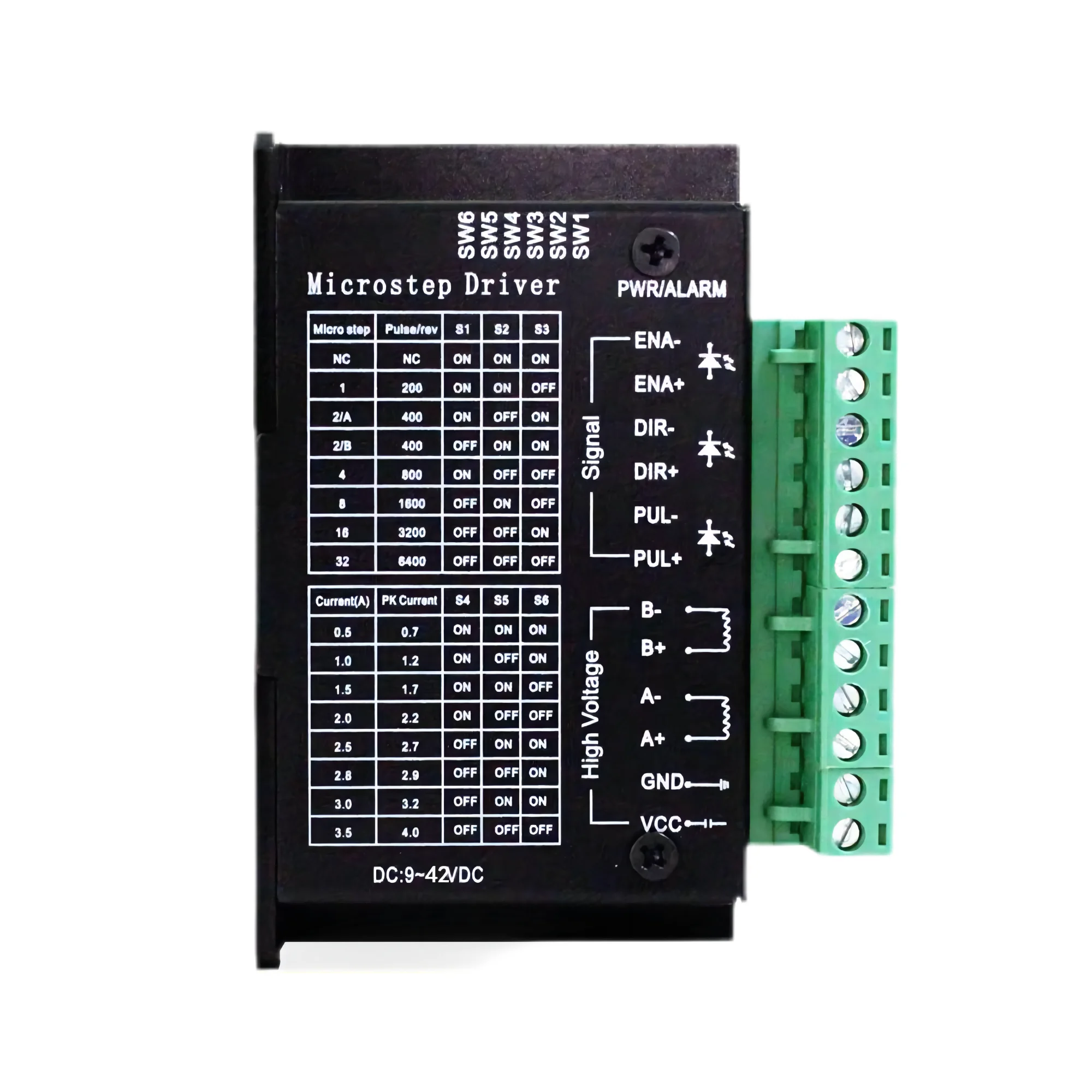 TB6600 9-42 в 4A / DM542 20-50V 4.2A DM556 5.6A драйвер двигателя для постоянного тока