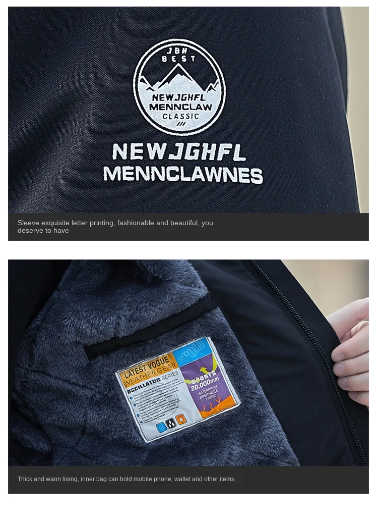 Мужская Утепленная куртка однотонная утепленная на хлопковом наполнителе с