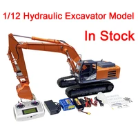 in stock 112 360 5 hydraulic excavator model metal remote control construction machinery model excavator model toy gift
