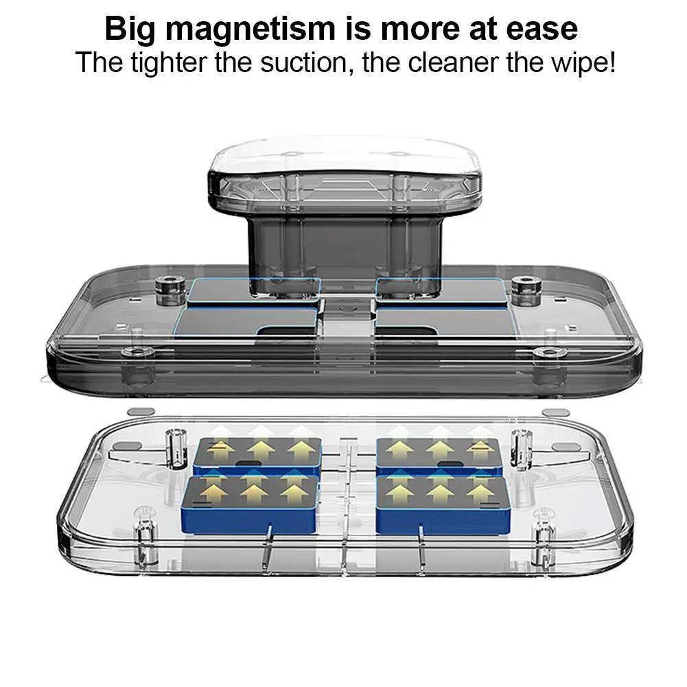 Магнитный очиститель окон 3-10 мм двухсторонний стеклоочиститель щетка для мытья