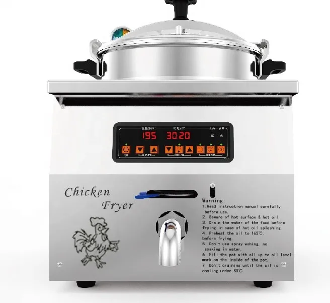 

Hot selling products deep fryer with basket table top kfc commercial chicken pressure fryer
