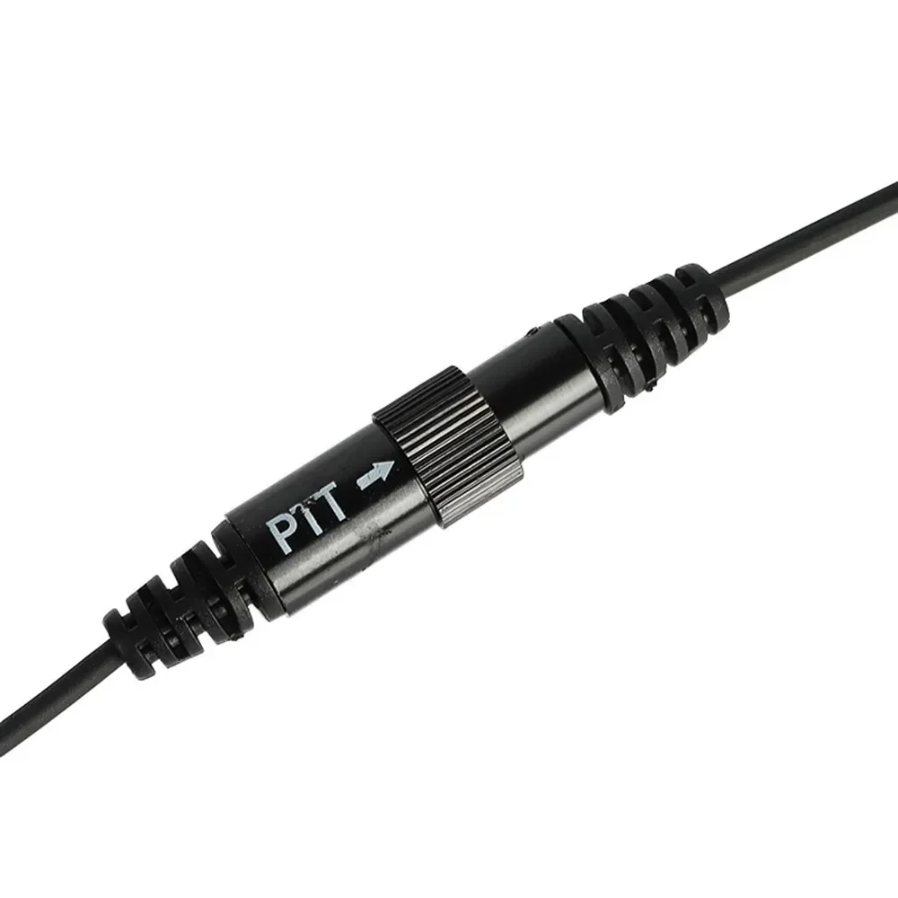 Гарнитура для шлема с 2 контактами мотоциклетные наушники PTT рации Kenwood Baofeng Puxing Ham
