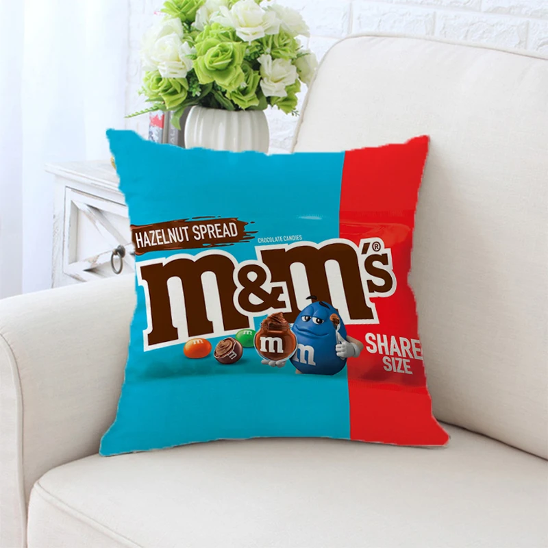 

Наволочки M-M & M'S декоративные Короткие Плюшевые наволочки 45*45 Роскошные автомобильные диванные подушки для кровати