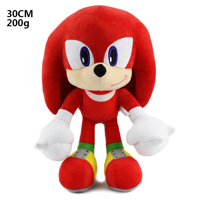 

23-30cm Sonic Plush Doll Toys Cotton Soft Sonic Movies Around Fashion Lovely Stuffed Game Doll Toys For Kids Christmas Gifts