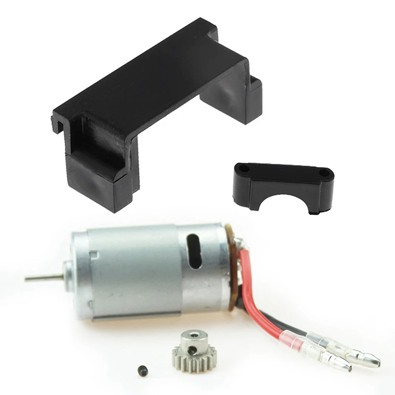 

For Wltoys A949 A959 A969 A979 1/18 4WD Rally Car 390 Motor With 17T Motor Gear With Servo Seat & Bearing Mount Parts