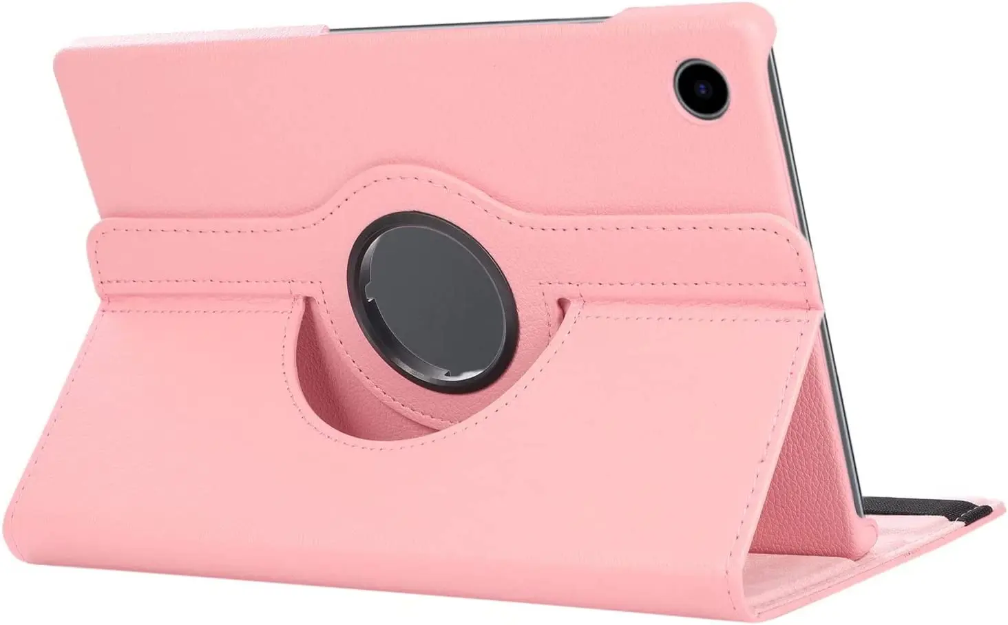 

Tablet Case Galaxy A8 10.5 Inches X200 X205 Rotatable Light Pink