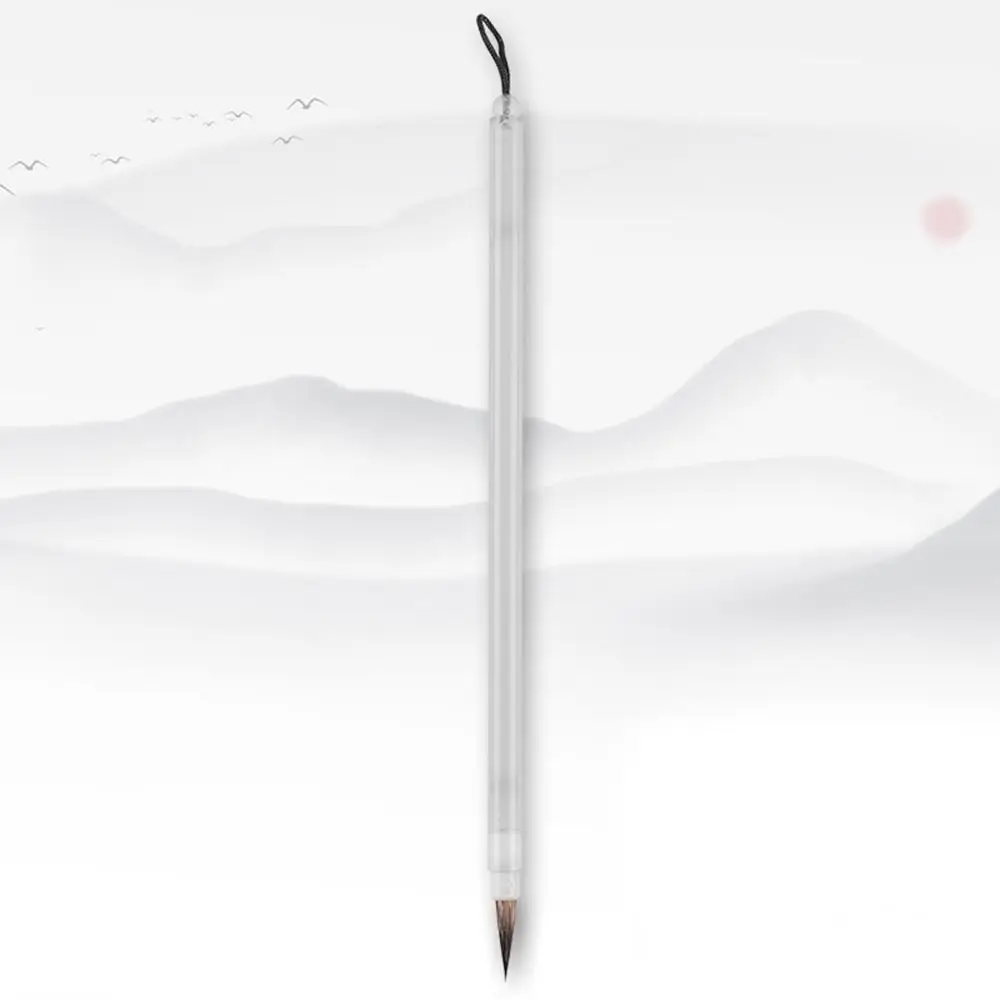 Тонкая кисть с золотым крючком тонкая волчьим ворсом китайские кисти для письма