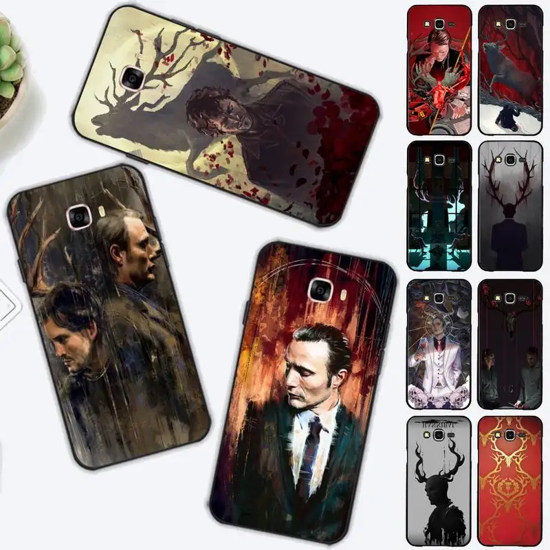 

H-Hannibal Phone Case for Samsung J 2 3 4 5 6 7 8 prime plus 2018 2017 2016 core