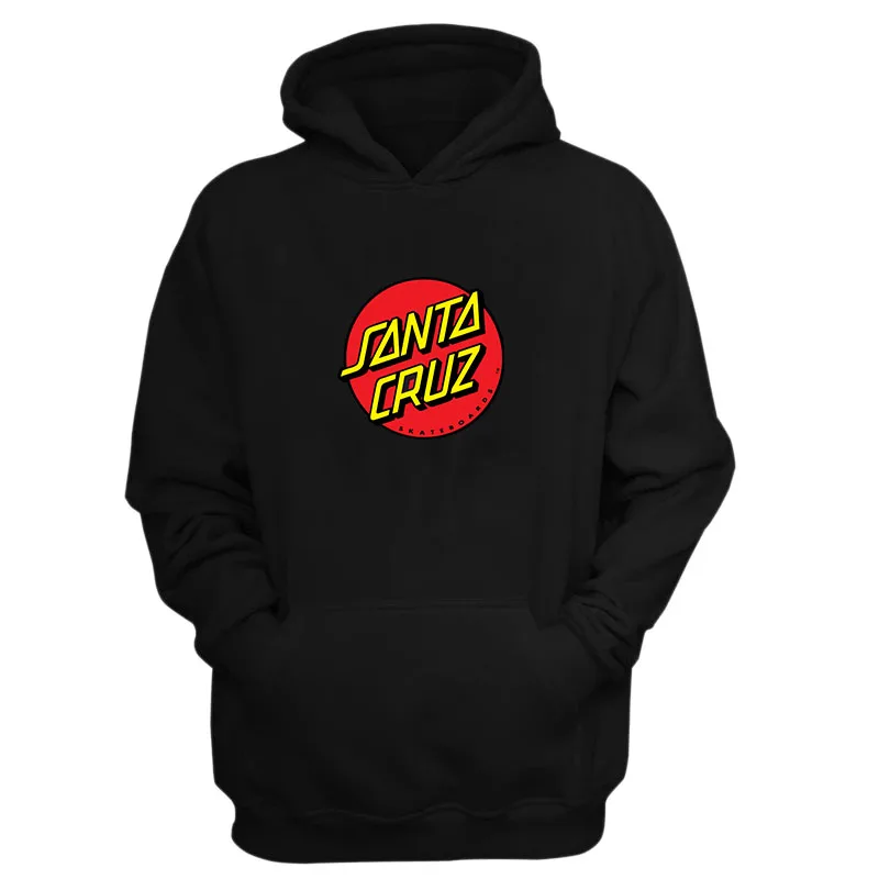 

Свитшот с красным принтом Санта-Круз на осень и зиму, Уличная Одежда для танцев, мужские/женские модные толстовки, Свитшот
