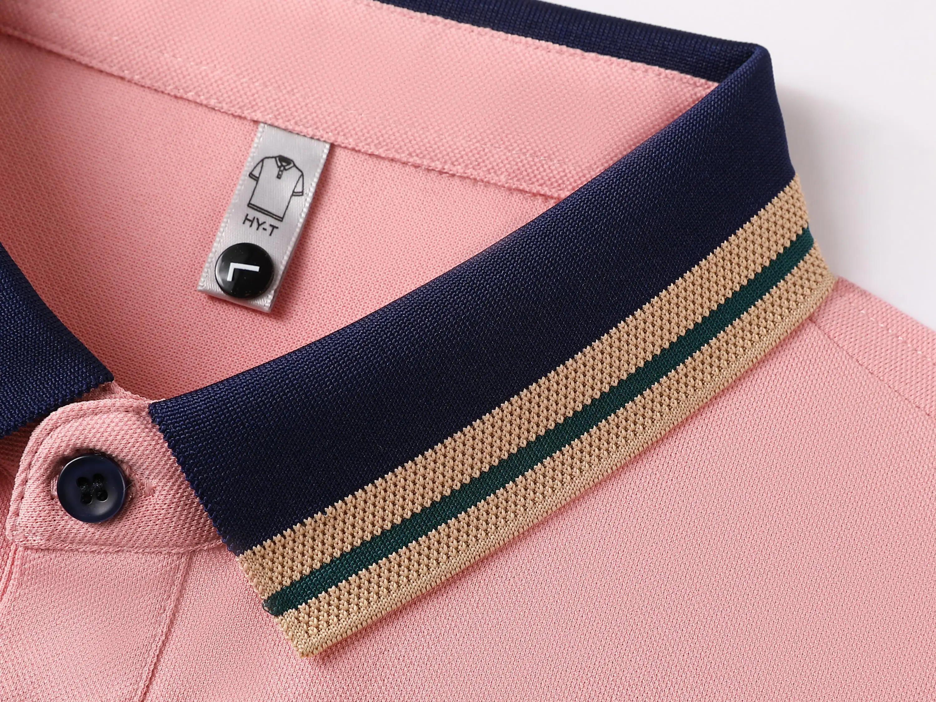 Golf Apparel Men's New Knitted Polo Shirt Summer Men's Classic Short Sleeve Polo Shirt Casual Golf Sports T-shirt Top