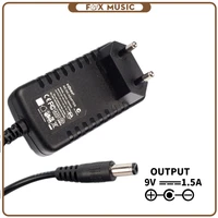 9v 1 5a eur plug guitar effect device pedal power supply power charger guitar accessories for guitar effect pedal