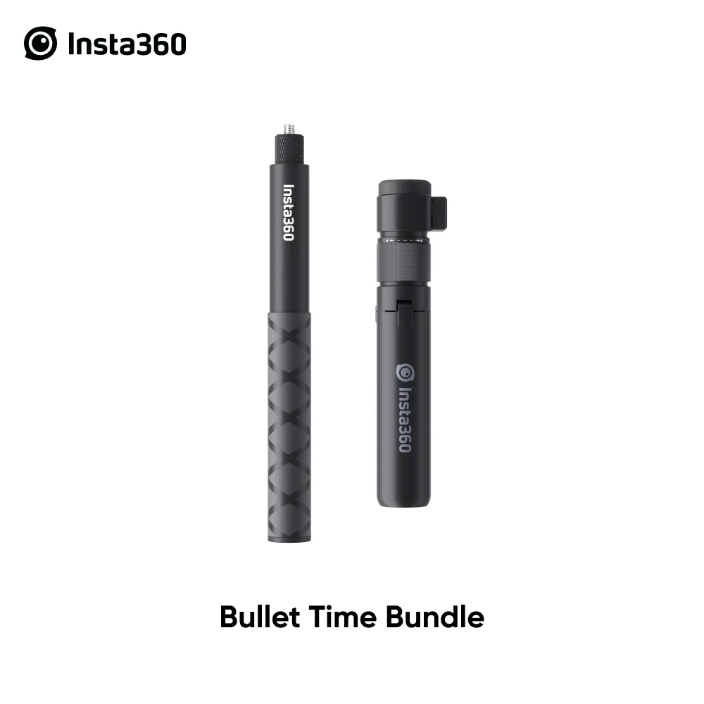 Insta360 Bullet Time Bundle Ручка для селфи-палки со складной подставкой штатива экшн-камеры
