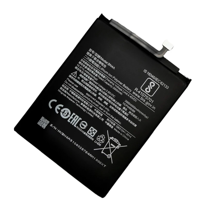 НОВЫЙ аккумулятор BN4A емкостью 4000 мАч для Xiaomi Redmi Note 7 Pro Note7 M1901F7C, аккумуляторы для телефонов Bateria Batterij + с бесплатными инструментами (art.: 3920dbc879823) - 3920dbc879823