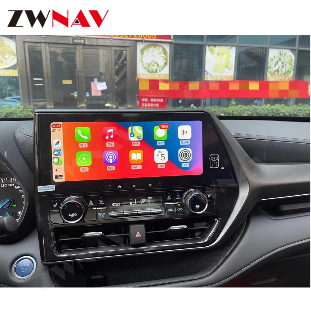 128 ГБ Android 10 8-ядерный автомобильный радиоприемник GPS DVD - плеер для Toyota Highlander Crown Kluger