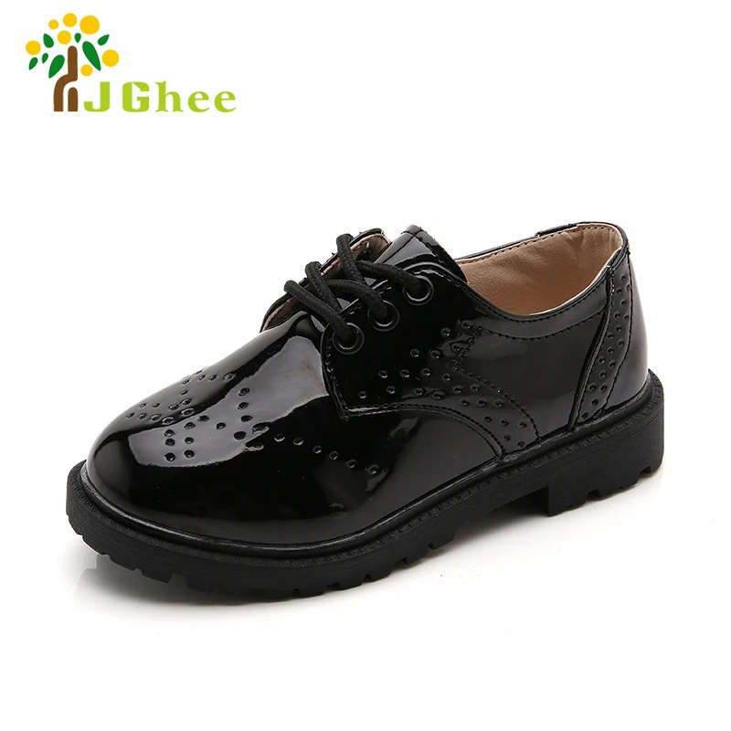New Spring Summer Autumn Kids Shoes For Boys Girls British Style Children's Casual Sneakers PU Leather Fashion Formal Soft | Детская