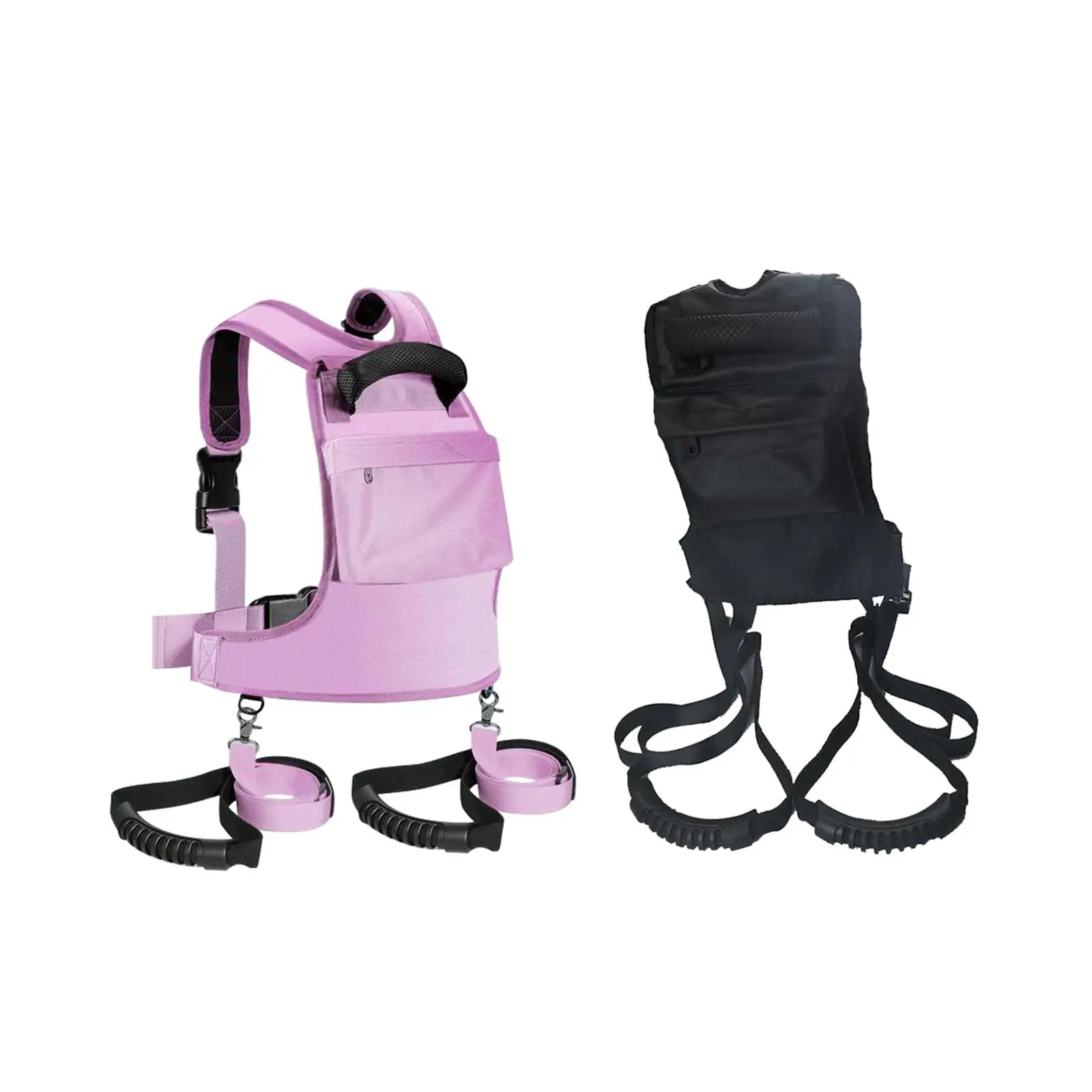 

Kids Ski and Snowboard Harness Trainer Adjustable Shoulder Strap Ski Leash