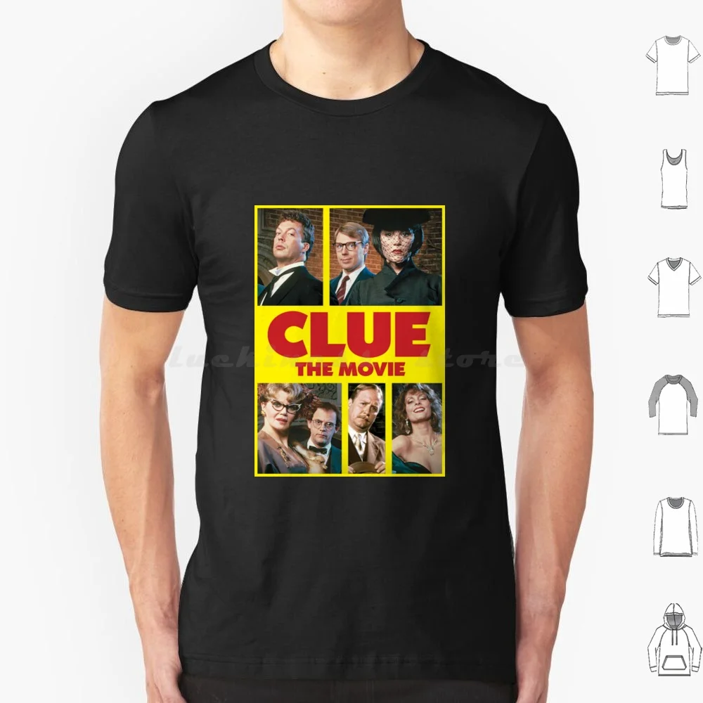 Clue ( 1985 ) T Shirt 6xl Cotton Cool Tee Cluedo Jonathan Lynn Wadsworth The Movie On Stage Yvette