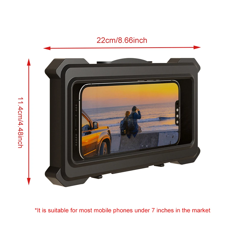 Водонепроницаемый держатель для телефона душа на 360° ° Полки мобильных телефонов