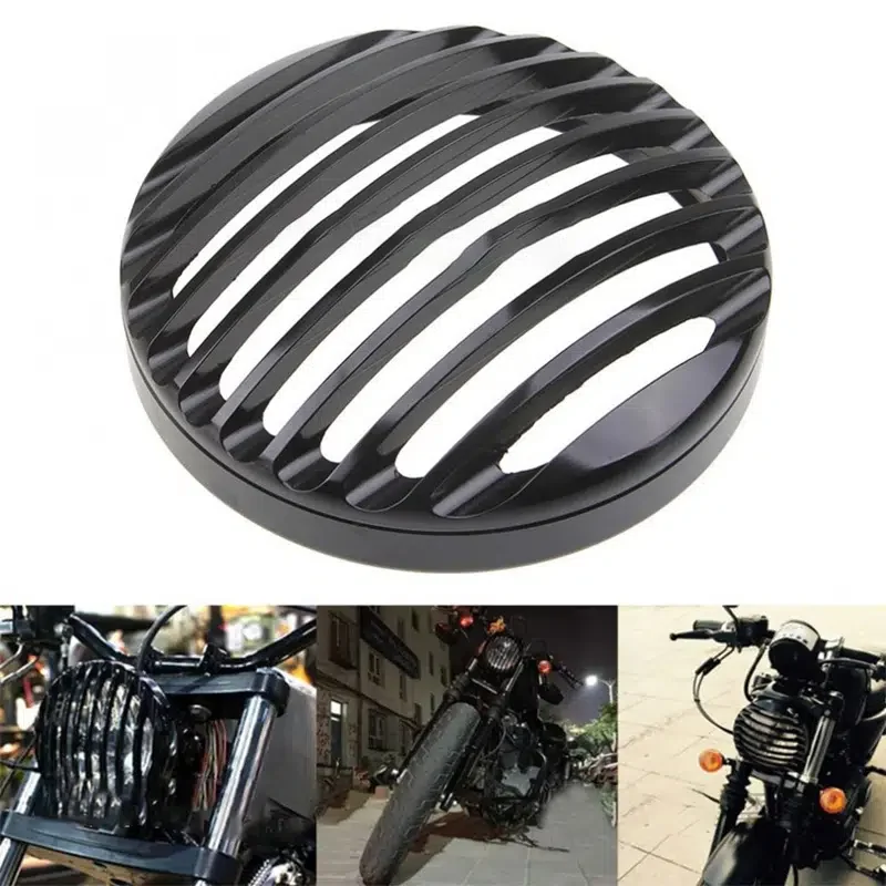 

Aluminum Headlight Grill Cover For Harley 48/883/1200 Dana