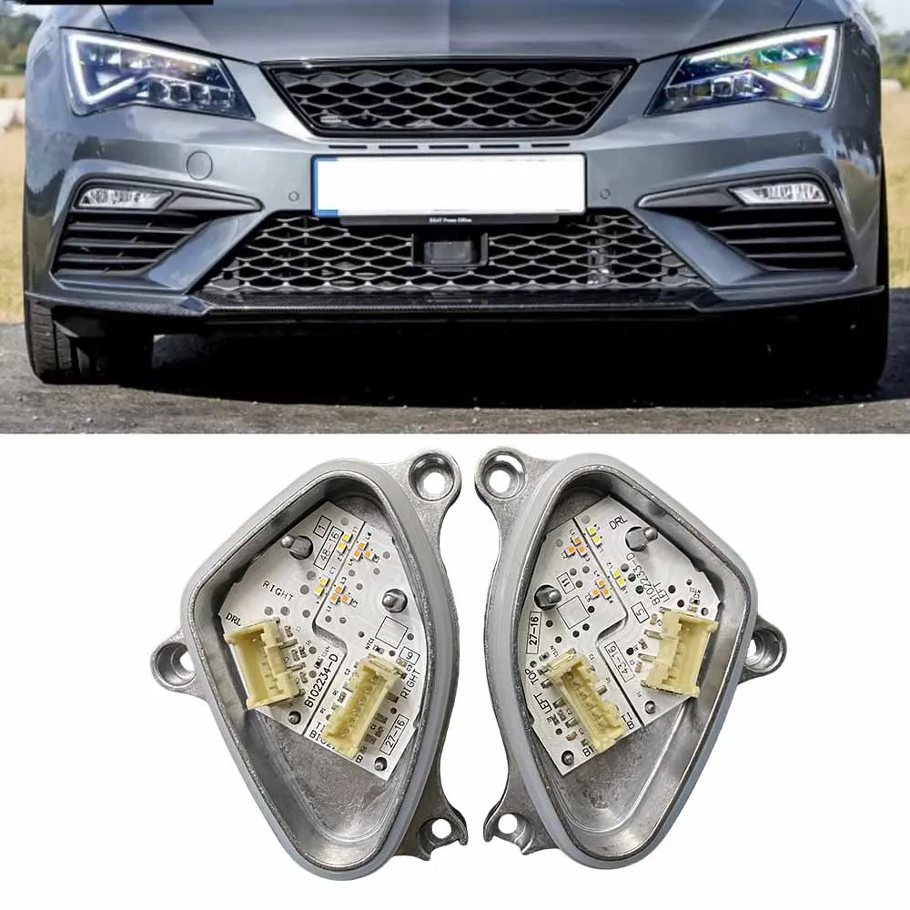 Новые модули DRL для светосигнала поворота 5F0941475A 5F0941476A 2017 2018 2019 Seat Leon Cupra