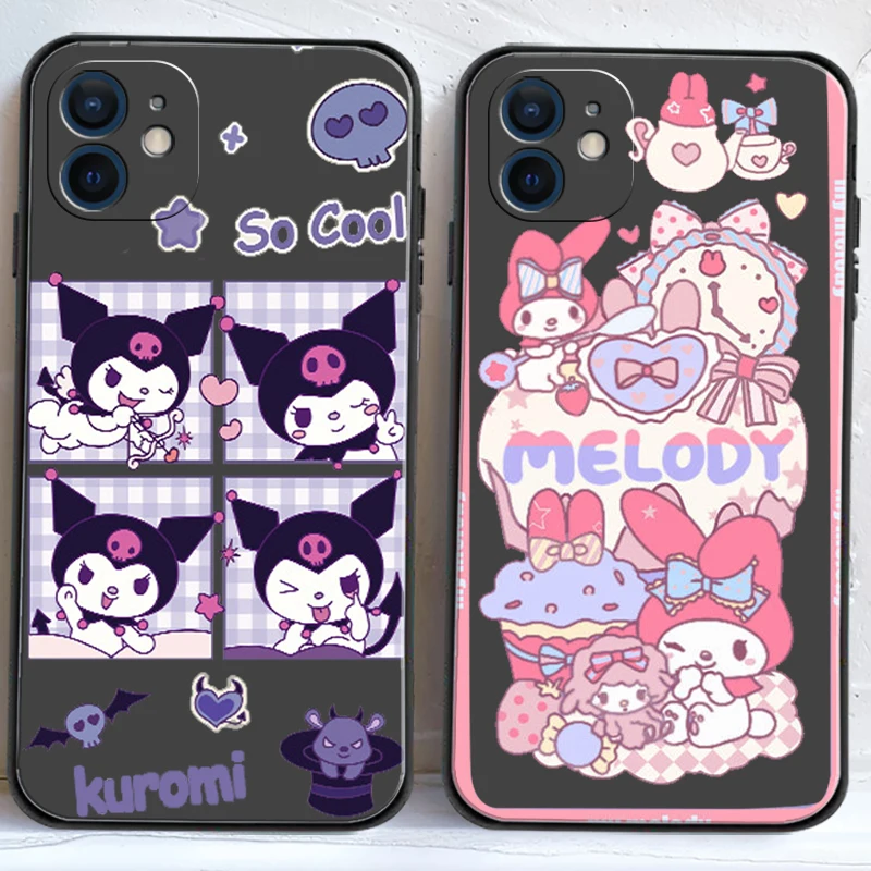 

Hello Kitty Cartoon Kawaii Cat Phone Cases For iPhone 11 12 Pro MAX 6S 7 8 Plus XS MAX 12 13 Mini X XR SE 2020 Cases Soft TPU