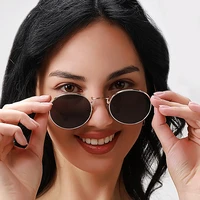 2022 fashion retro sunglasses men round vintage glasses for menwomen luxury sunglasses men small lunette soleil homme