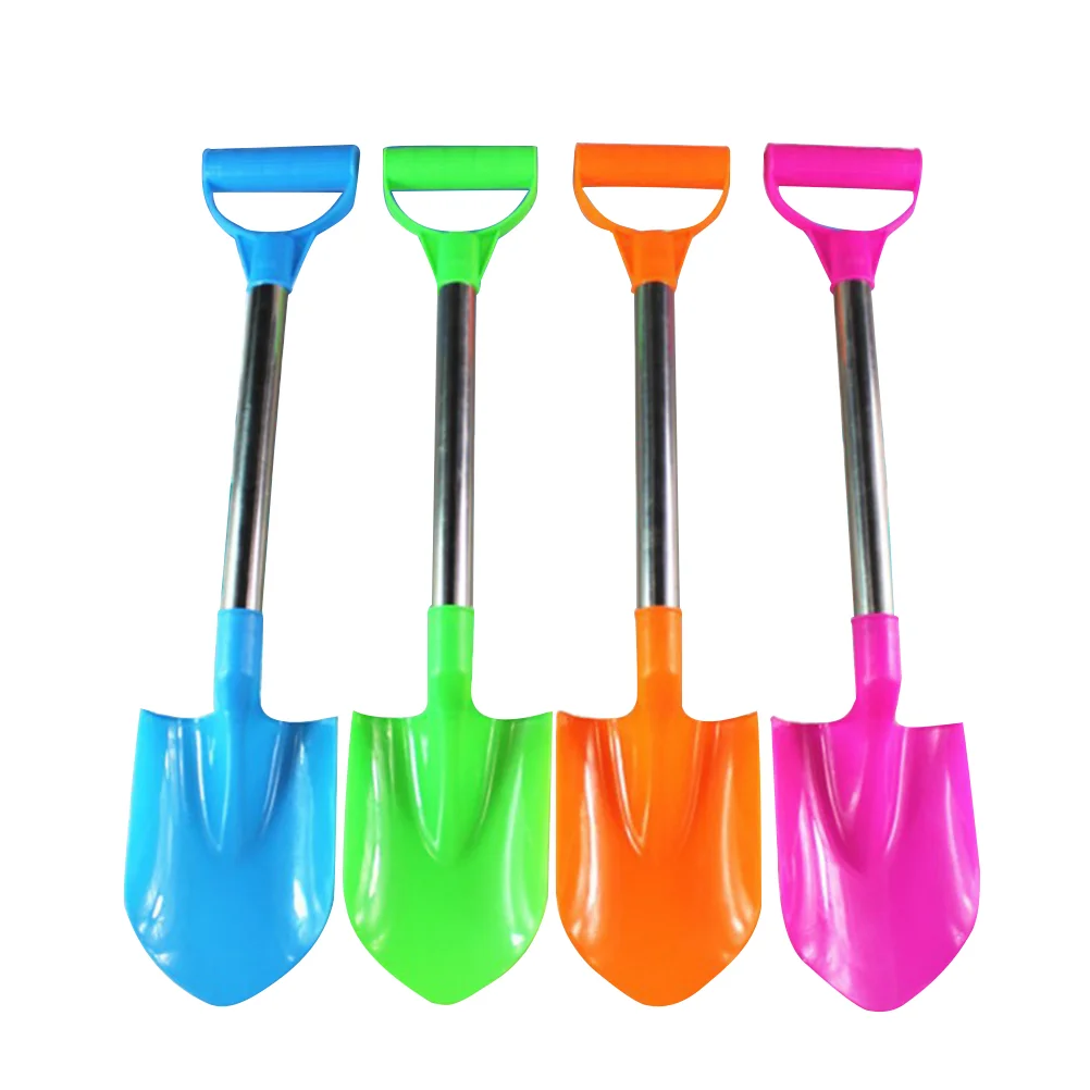 

NUOBESTY 4Pcs Kids sand shovels with spade beach for kids