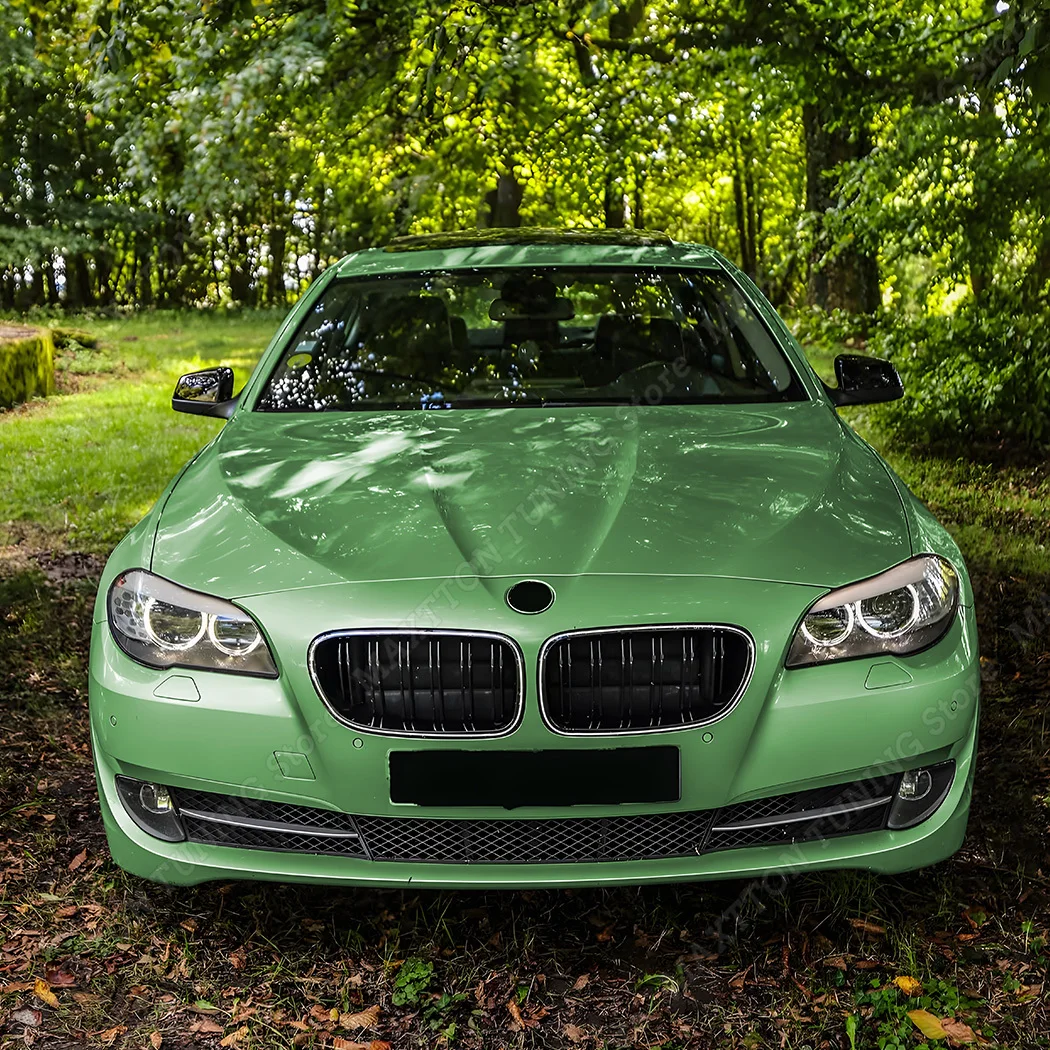 Фото Для BMW 5 серии F10 F11 520i 525i 528i 530i 535i 550i 2010-2017 передняя решетка радиатора комплект кузова светодиодный светильник автомобильный бампер гоночная решетка №4