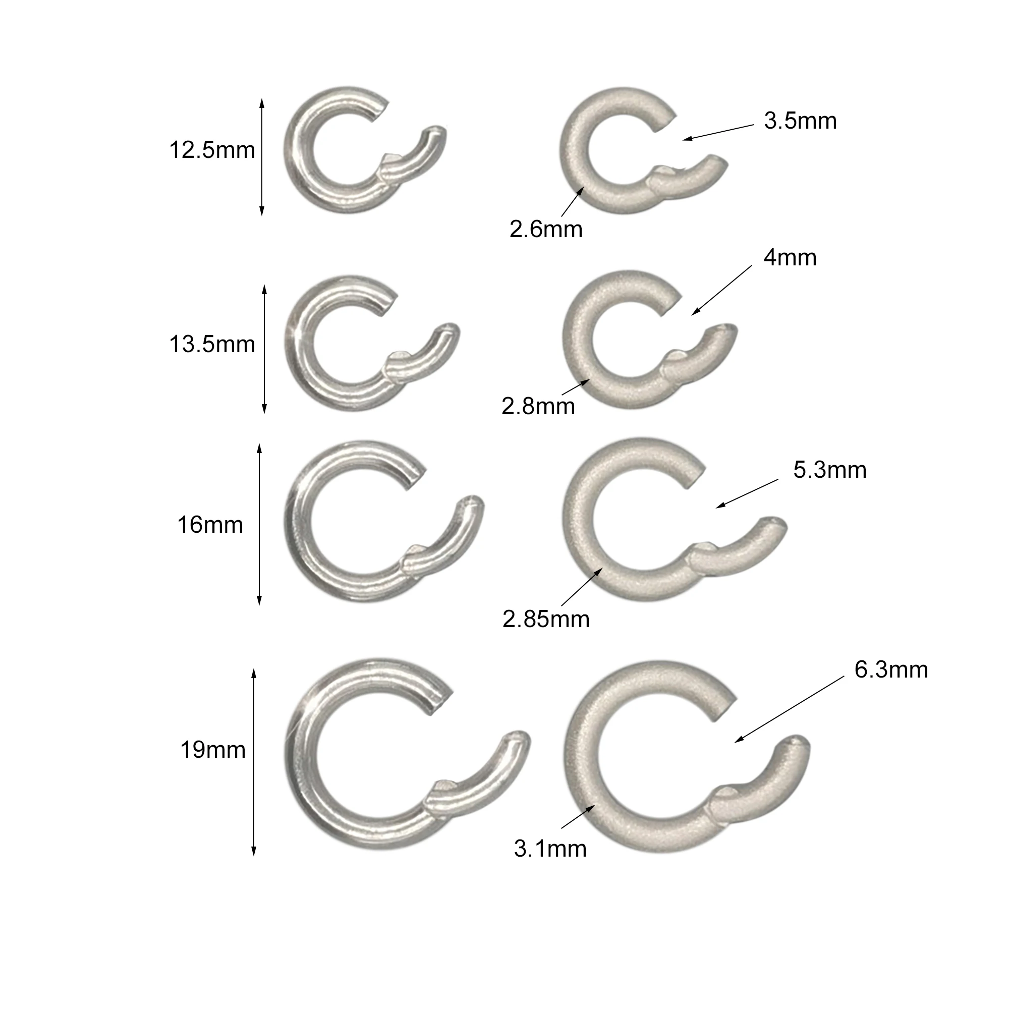 Цепочка Из серебра 12 5 пробы матовая и гладкая 925-19 мм