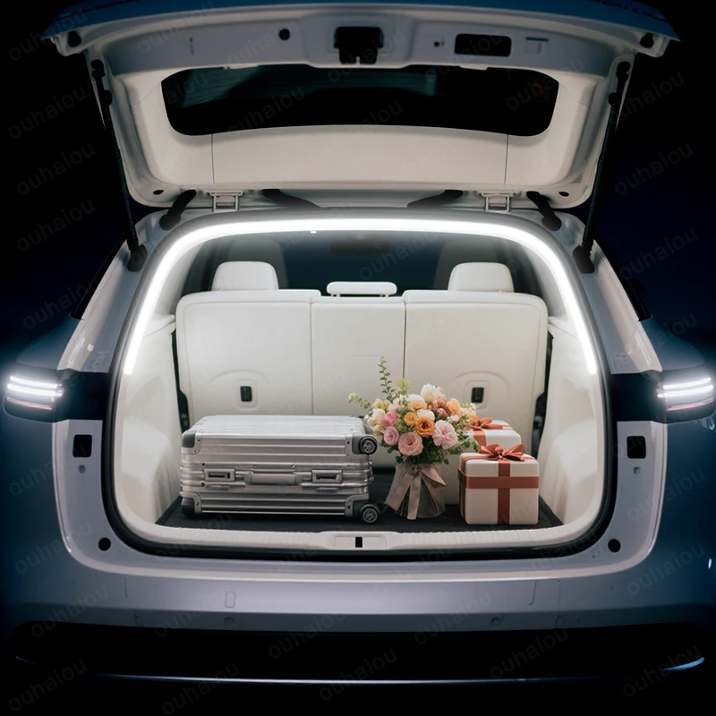 

Для EXLANTIX ET модификационный светильник багажника Атмосферные фонари Белый теплый белый Задний светодиодный светильник багажника