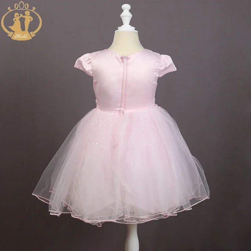 Одежда для девочек с цветами и блестками подружки невесты на свадьбу день